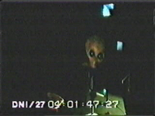 Still of alien from video