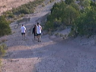 Walking back