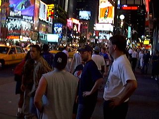 The guys inTimes Square